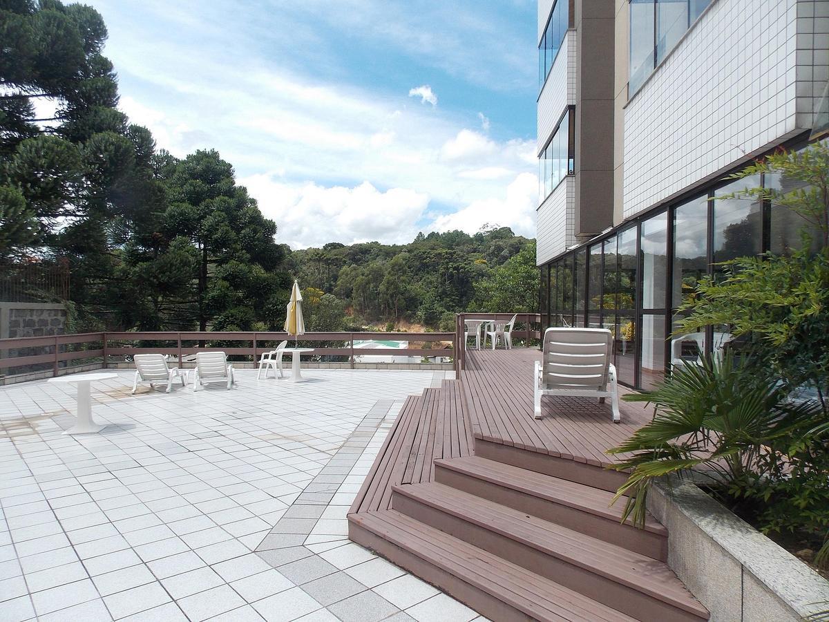 Apartamento Residencial Mirante da Colina Hoffmann 219 Gramado Exterior foto